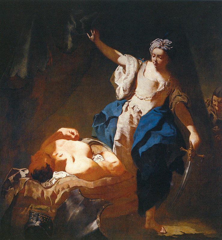 PIAZZETTA, Giovanni Battista Judith and Holofernes oil painting picture